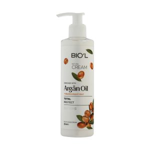 کرم مرطوب کننده بیول مدل ARGAN OIL حجم 250 میلی لیتر